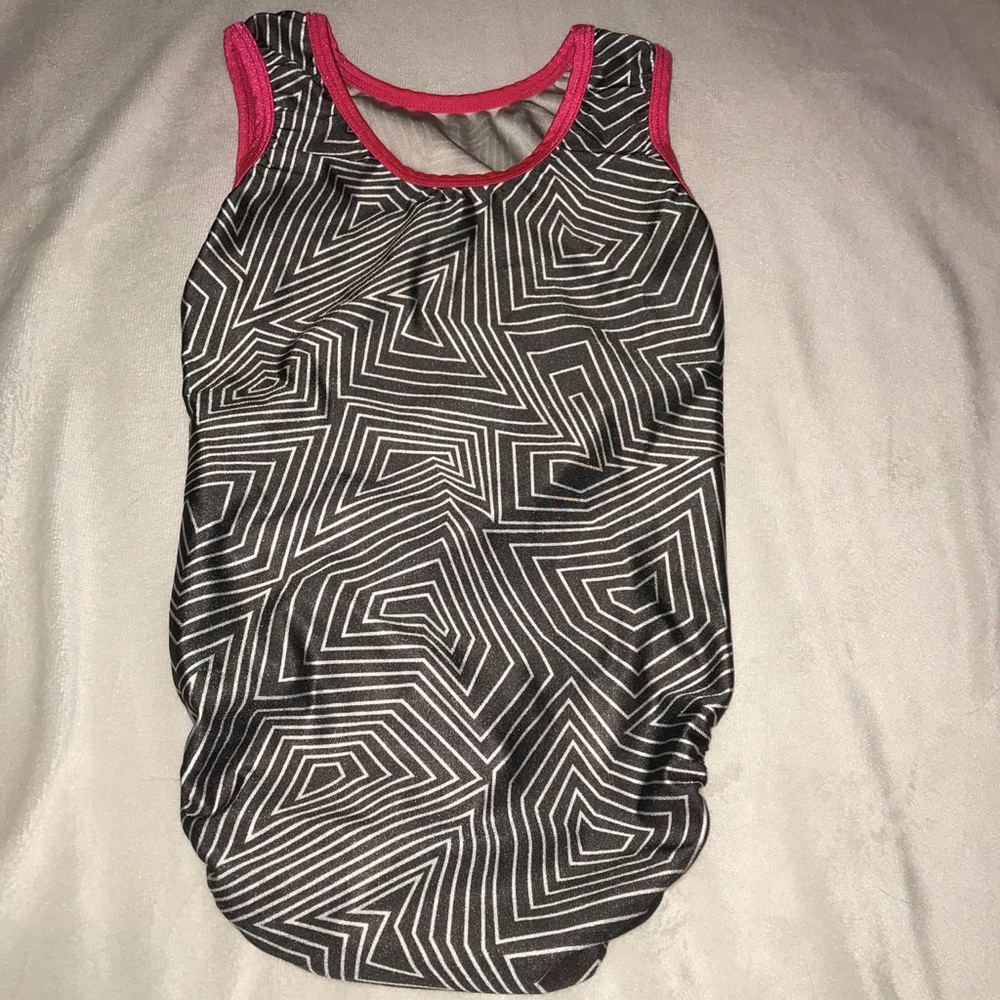 Plum patterned Leotard